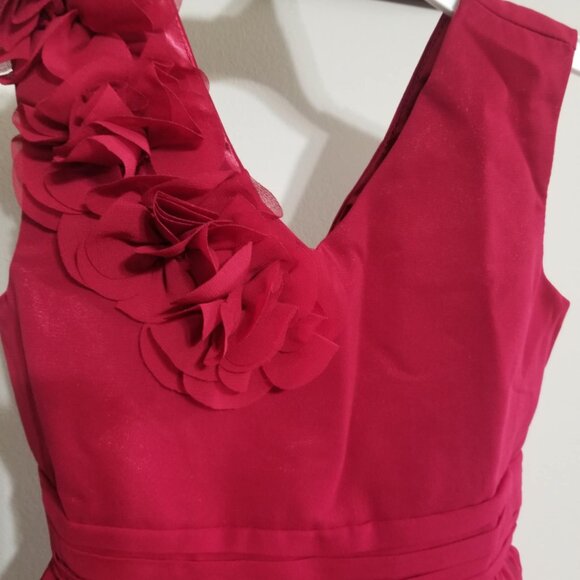 Flower Girl dresses, iEfiel, Cranberry, Kids Size 6, Wedding, Party, Formal, Red - Picture 2 of 9